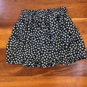 Brandy Melville floral skirt